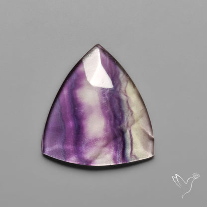 Rose Cut Purple Fluorite