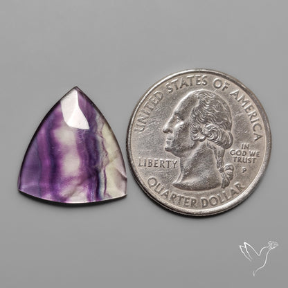 Rose Cut Purple Fluorite