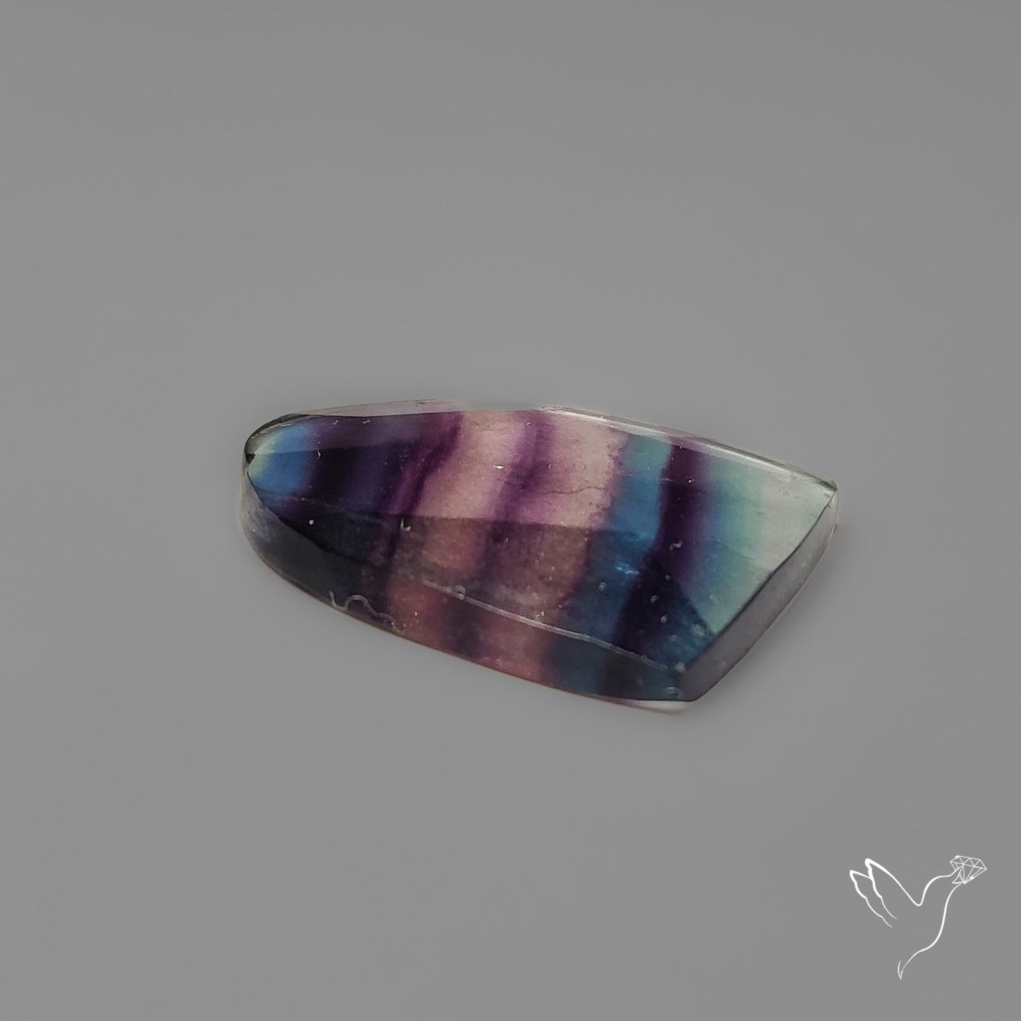 Rose Cut Purple Fluorite