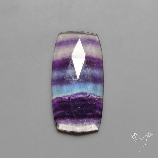 Rose Cut Purple Fluorite