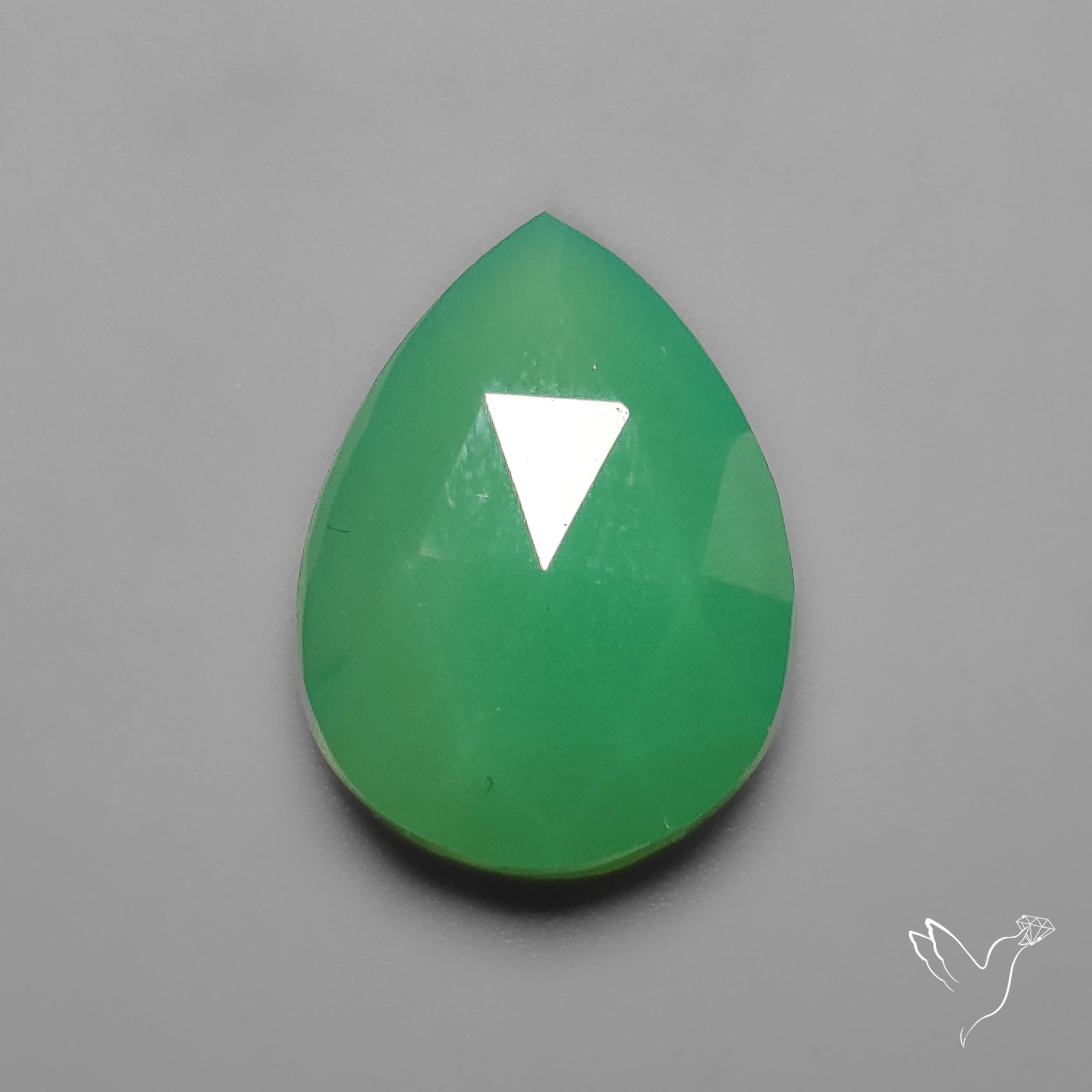 Rose Cut Gemmy Chrysoprase