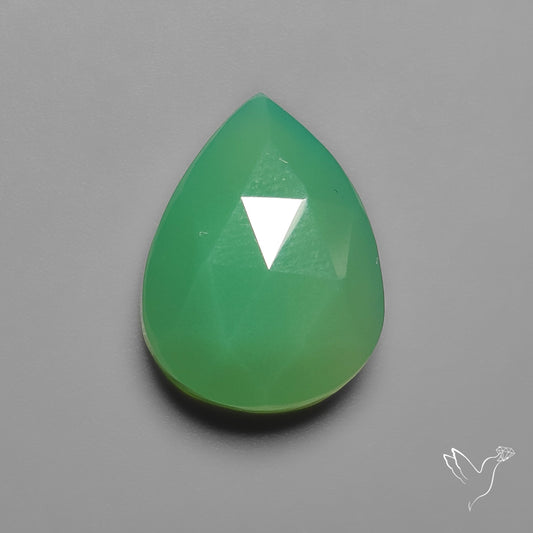 Rose Cut Gemmy Chrysoprase