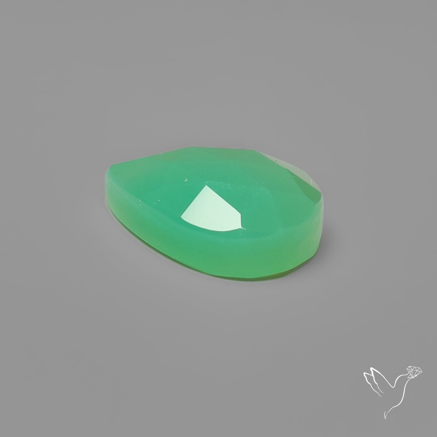 Rose Cut Gemmy Chrysoprase