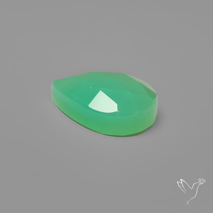 Rose Cut Gemmy Chrysoprase