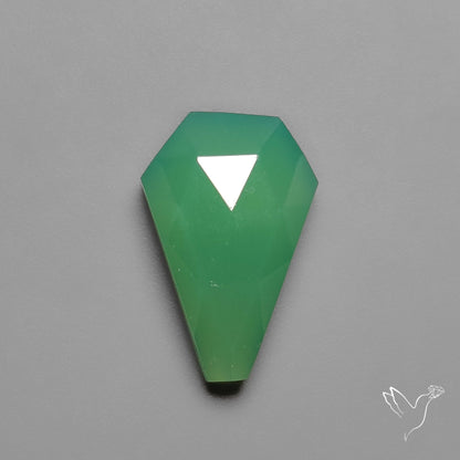 Rose Cut Gemmy Chrysoprase