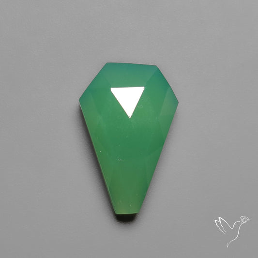 Rose Cut Gemmy Chrysoprase