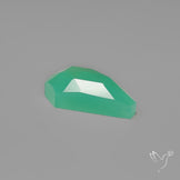 Rose Cut Gemmy Chrysoprase