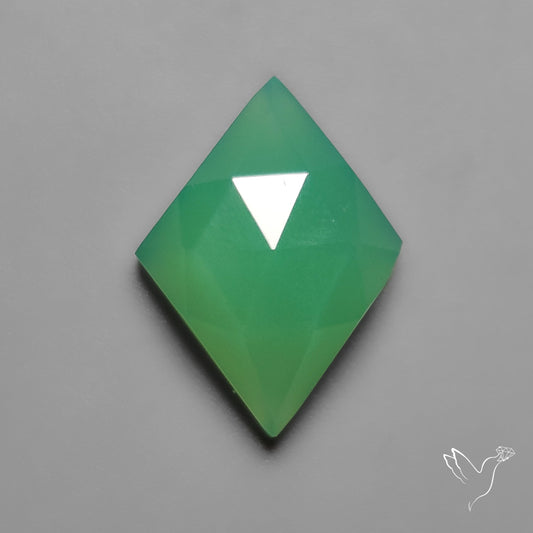 Rose Cut Gemmy Chrysoprase