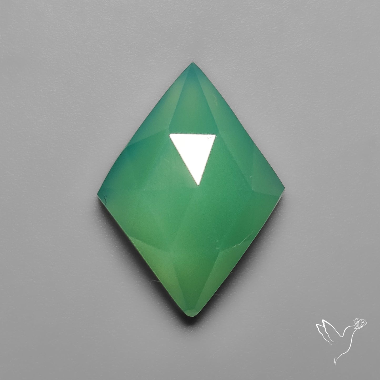 Rose Cut Gemmy Chrysoprase