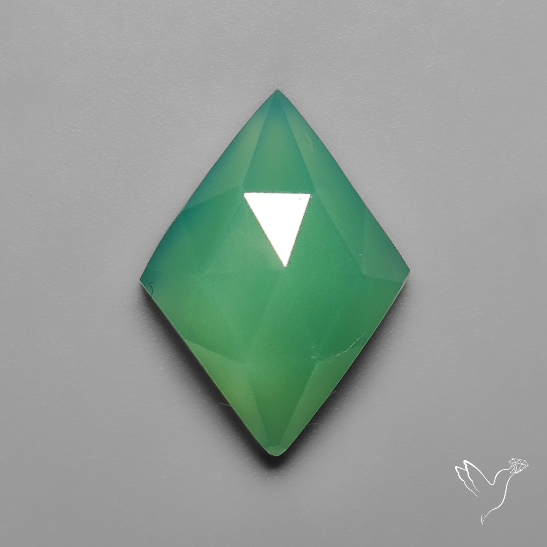 Rose Cut Gemmy Chrysoprase