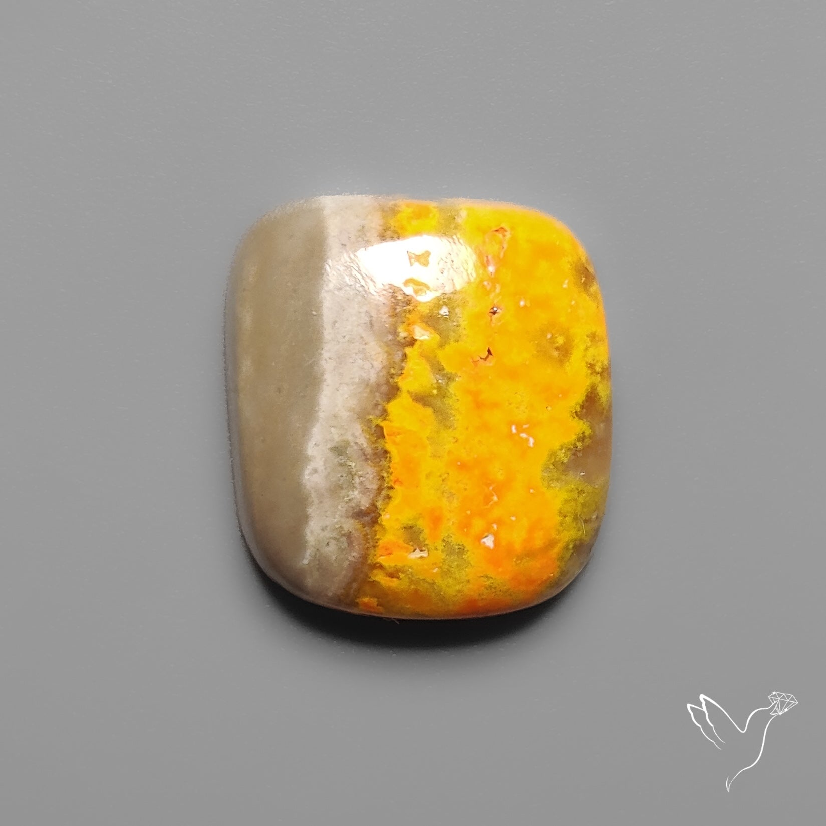 Bumble Bee Jasper Cabochon