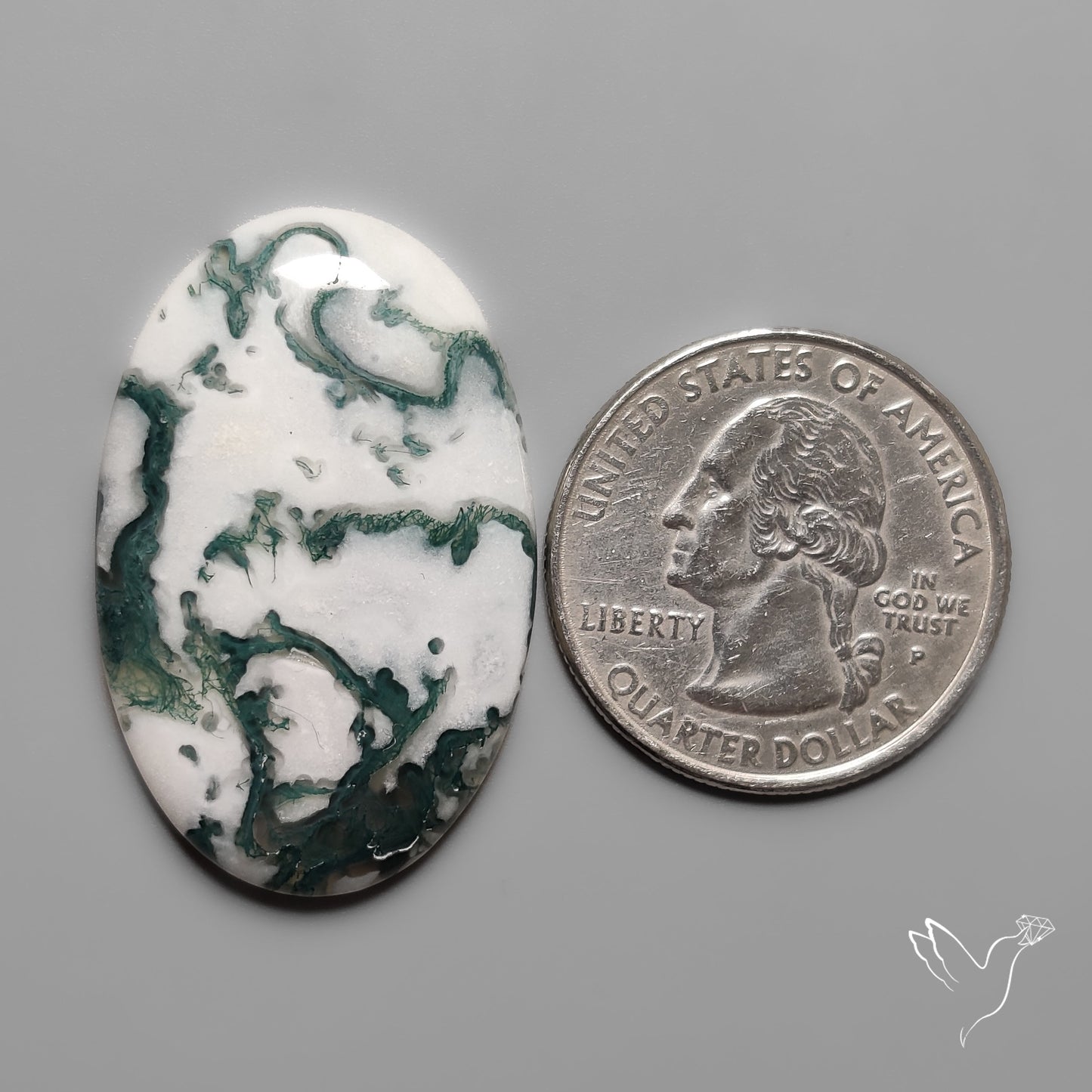 Tree Agate Cabochon