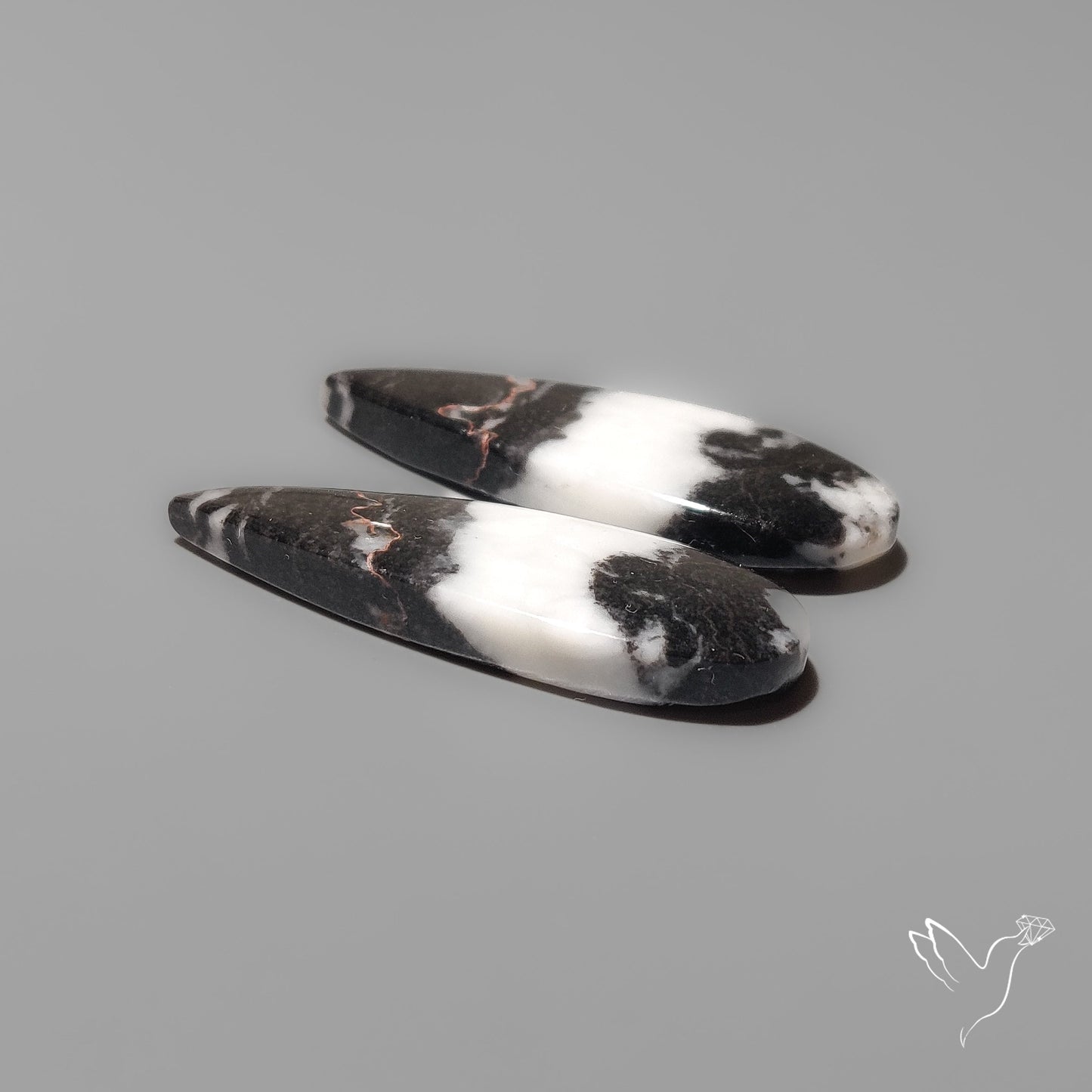 White Buffalo Turquoise Pair