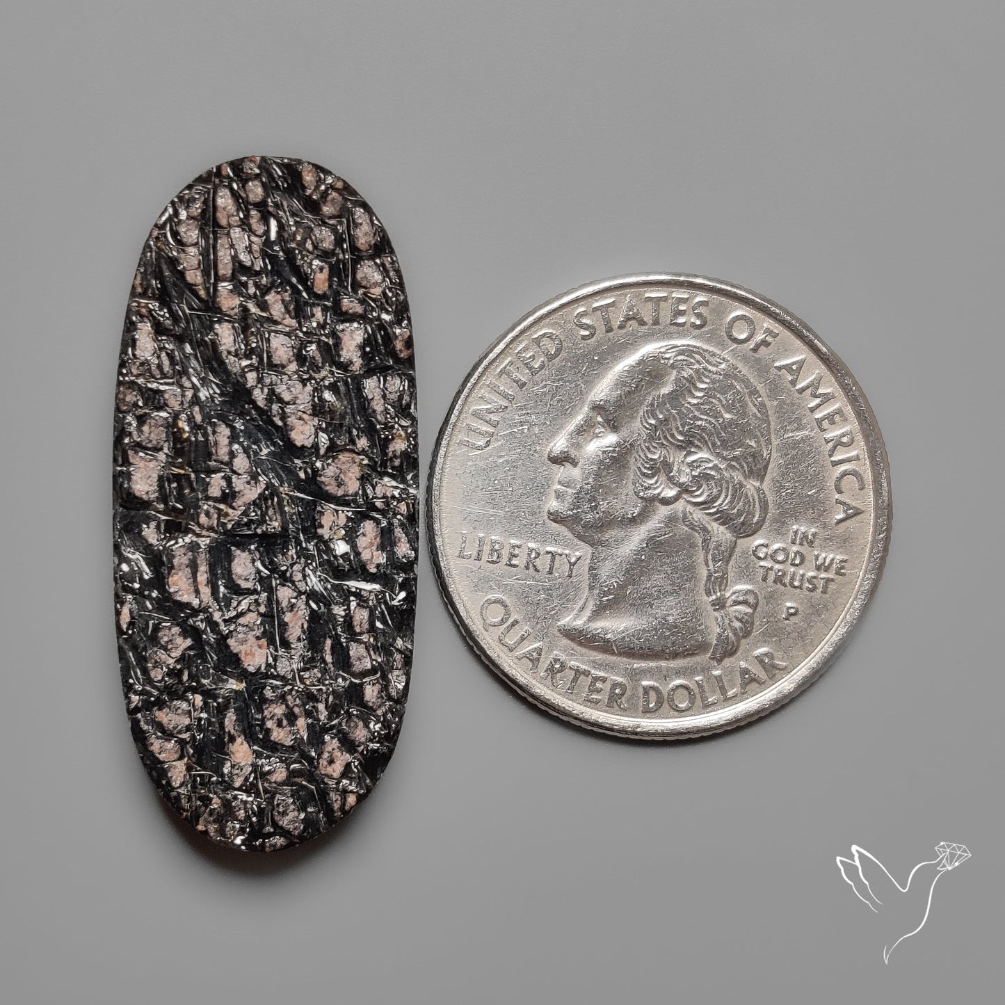 Raw Face Obsidian with Natural Matrix Formation