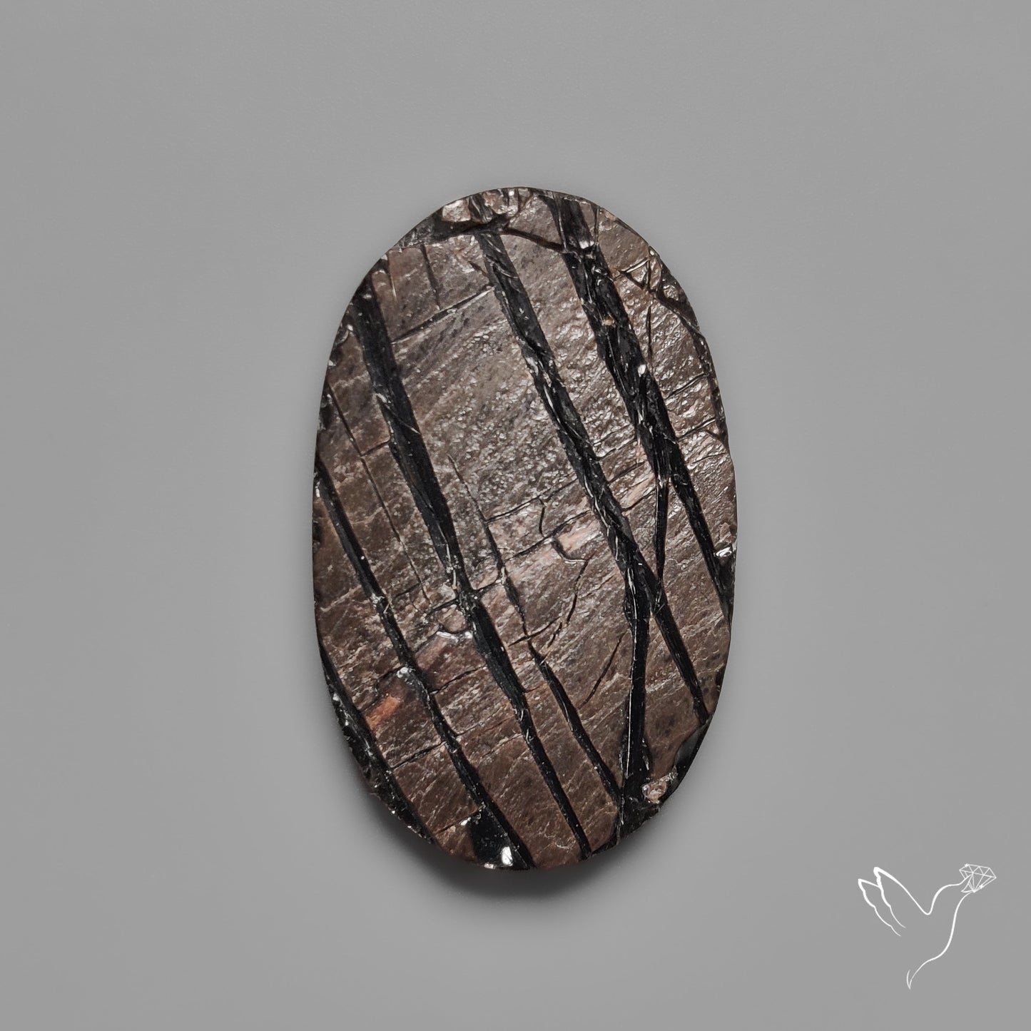 Raw Face Obsidian with Natural Matrix Formation