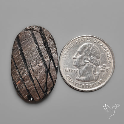 Raw Face Obsidian with Natural Matrix Formation