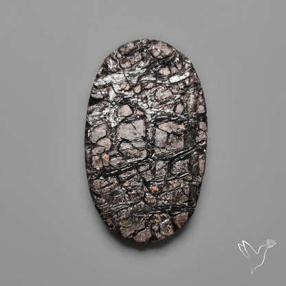 Raw Face Obsidian with Natural Matrix Formation