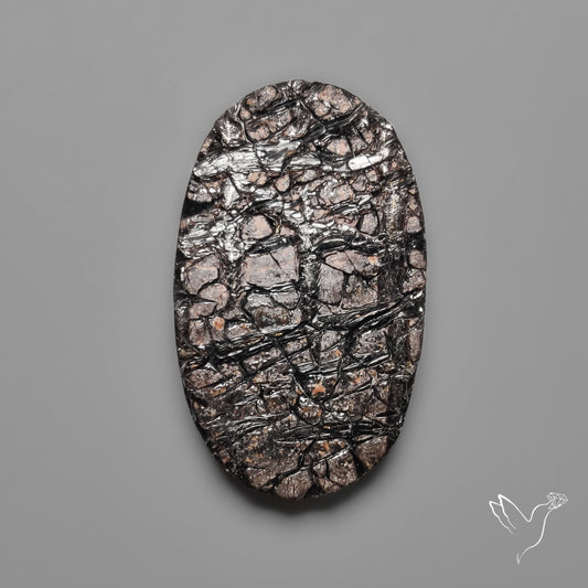 Raw Face Obsidian with Natural Matrix Formation