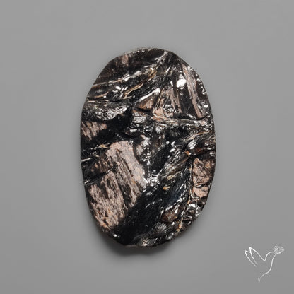 Raw Face Obsidian with Natural Matrix Formation