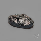 Raw Face Obsidian with Natural Matrix Formation