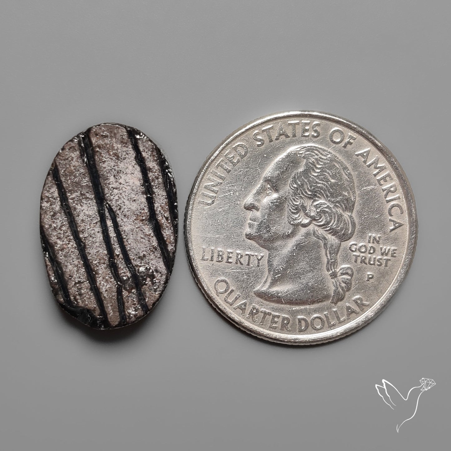 Raw Face Obsidian with Natural Matrix Formation