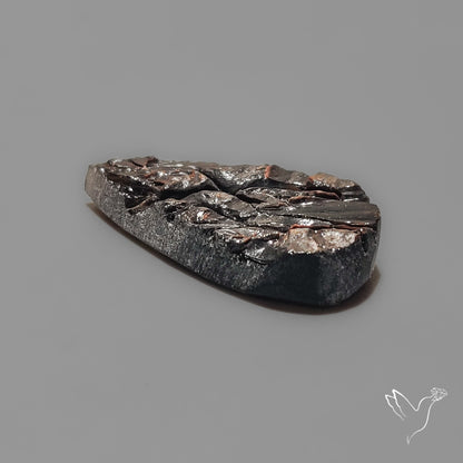 Raw Face Obsidian with Natural Matrix Formation