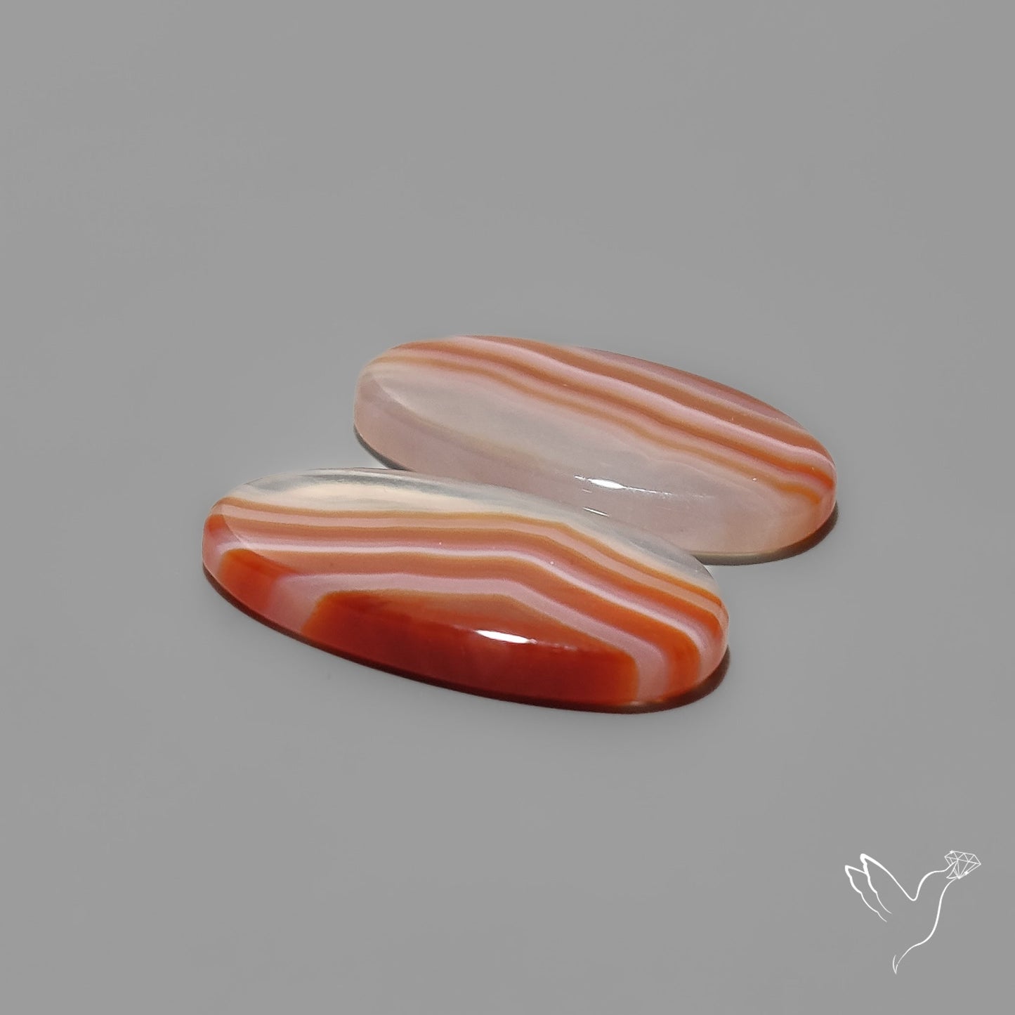 Lake Superior Agates Pair