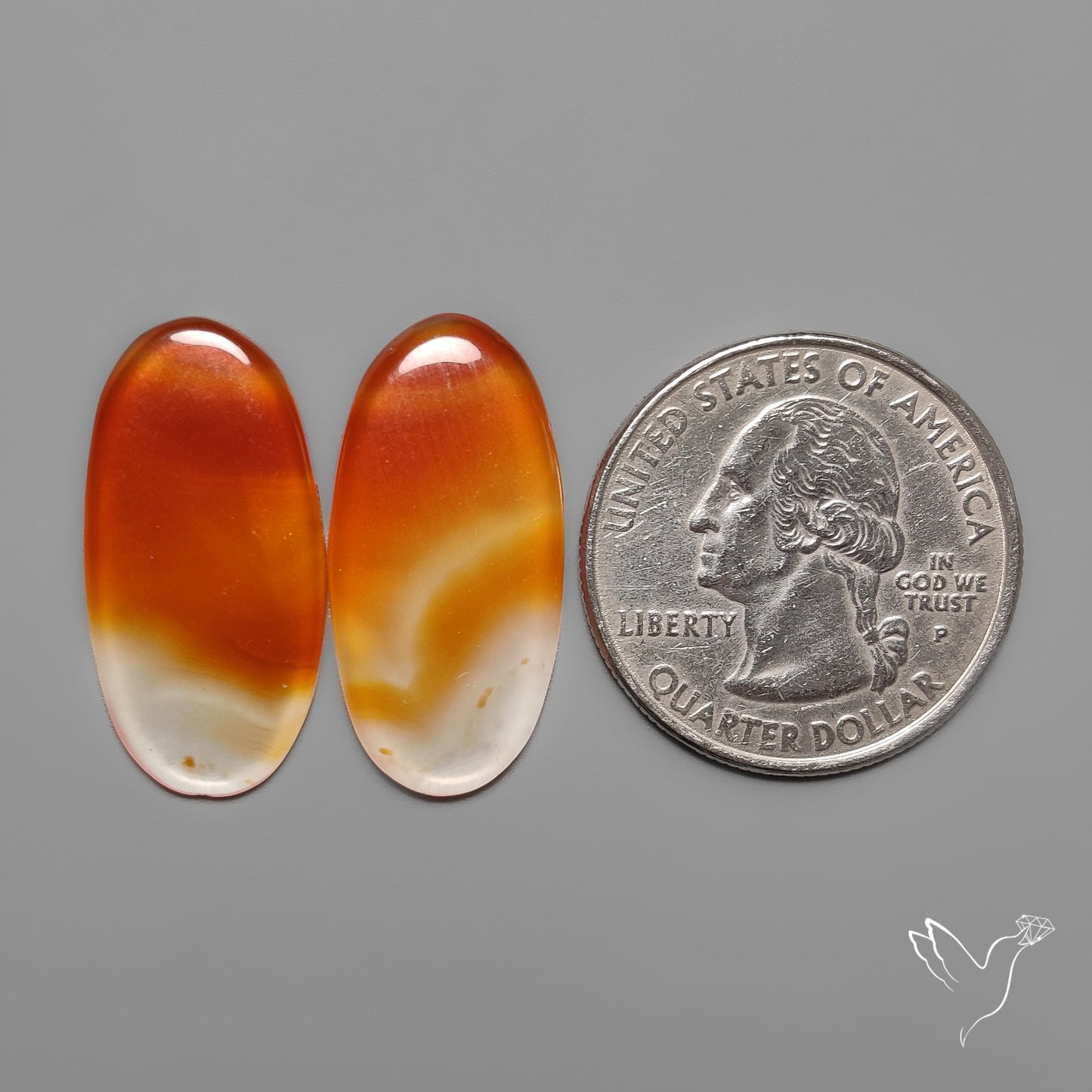 Lake Superior Agates Pair