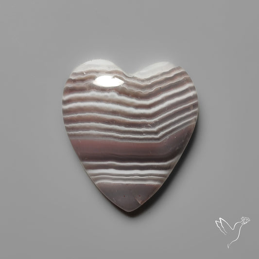 Botswana Agate Heart