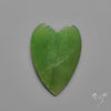 Nephrite Green Jade Cabochon Heart