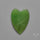 Nephrite Green Jade Cabochon Heart