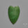 Nephrite Green Jade Cabochon Heart