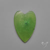 Nephrite Green Jade Cabochon Heart