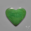 Nephrite Green Jade Cabochon Heart