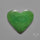 Nephrite Green Jade Cabochon Heart