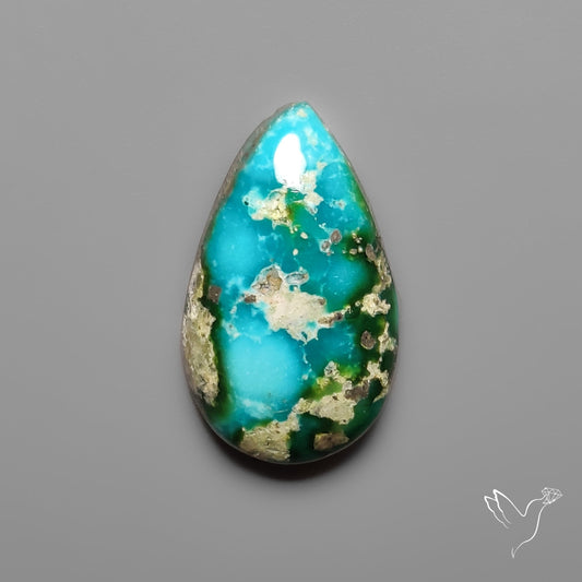 Sonoran Gold Turquoise Cabochon Rare
