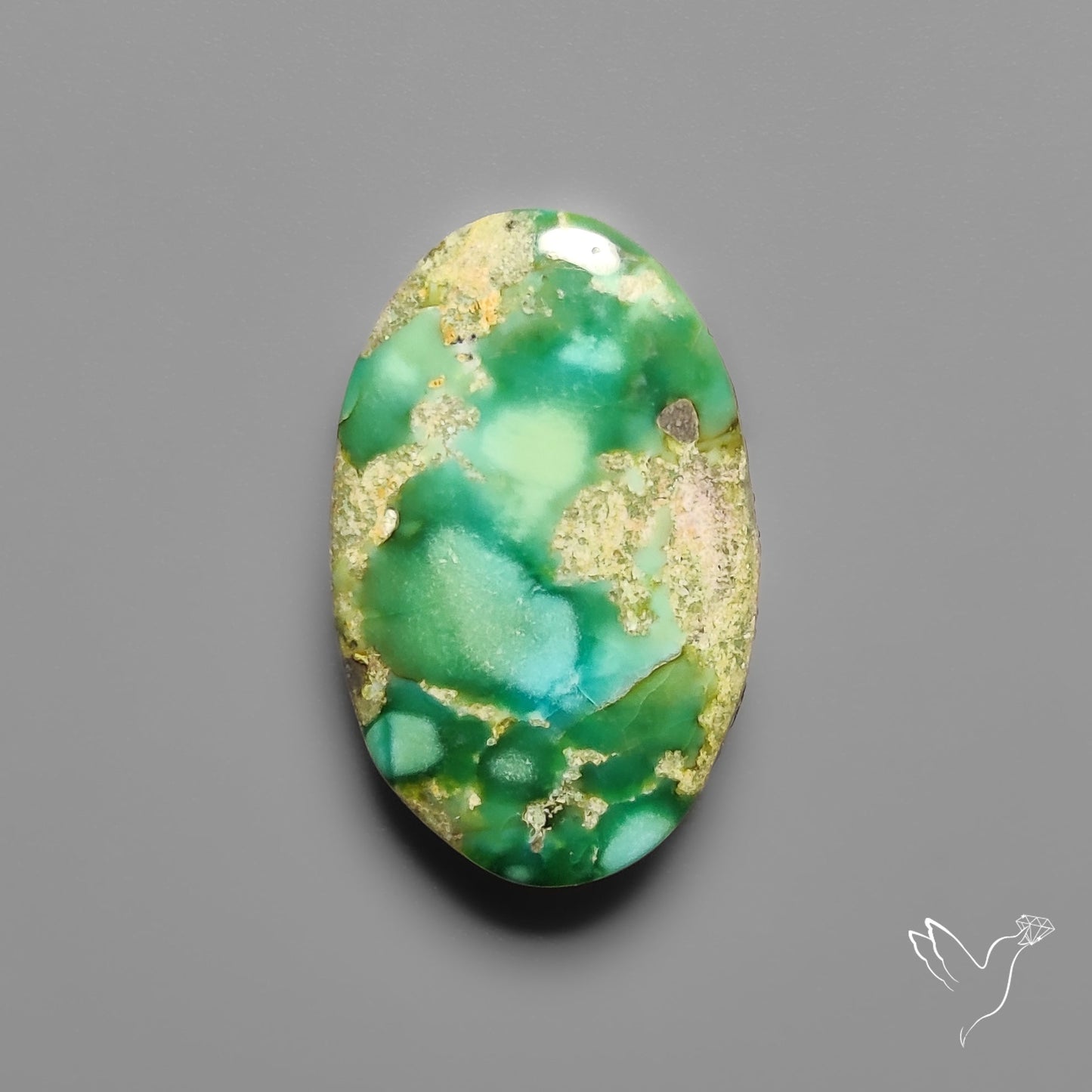 Sonoran Gold Turquoise Cabochon Rare