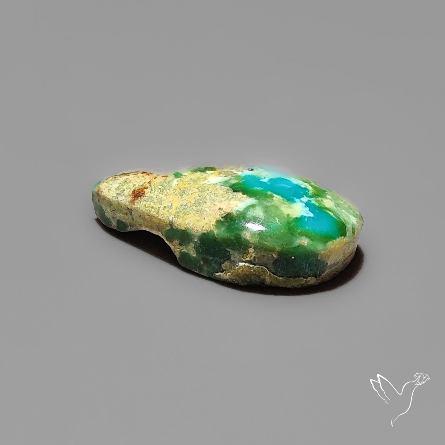 Sonoran Gold Turquoise Cabochon Rare