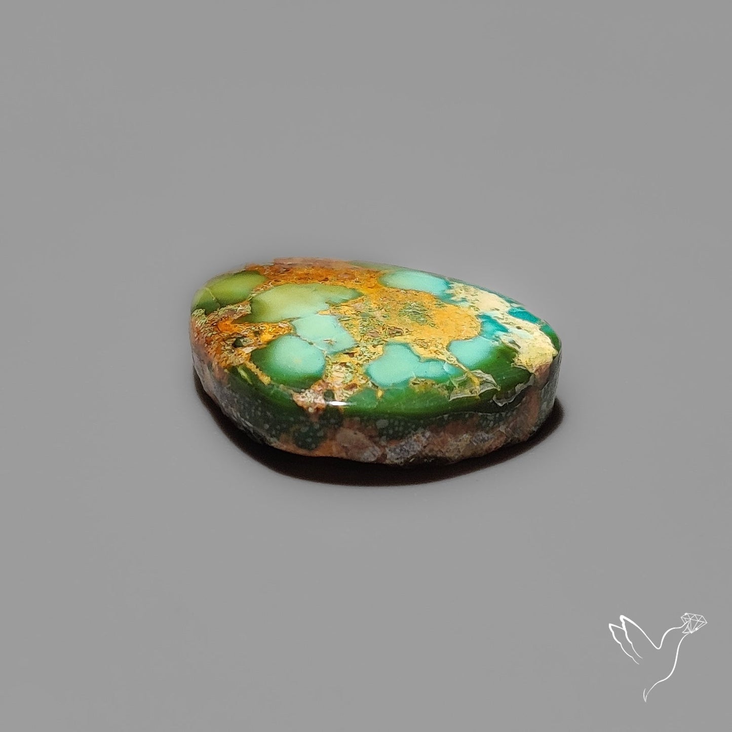 Sonoran Gold Turquoise Cabochon Rare