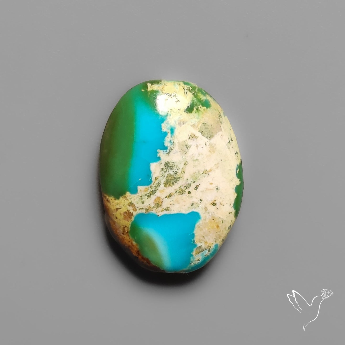Sonoran Gold Turquoise Cabochon Rare