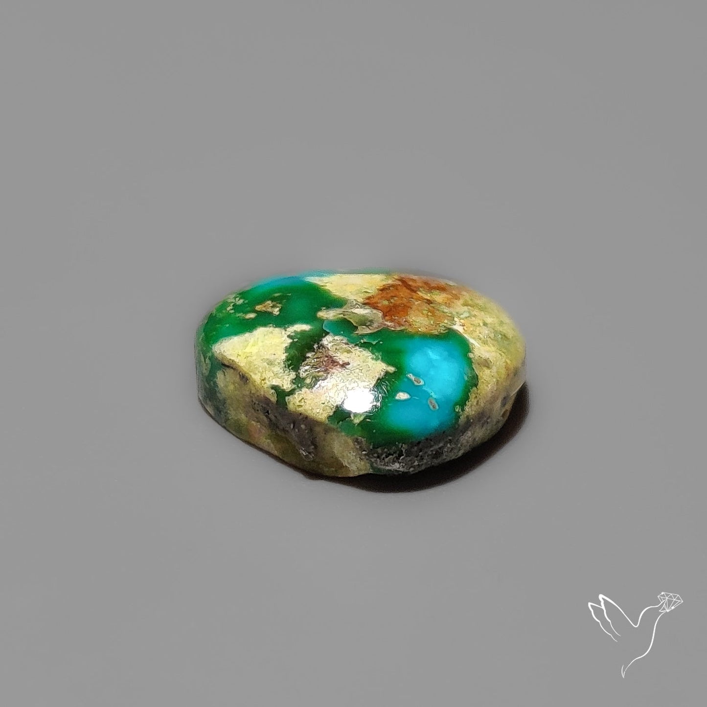 Sonoran Gold Turquoise Cabochon Rare