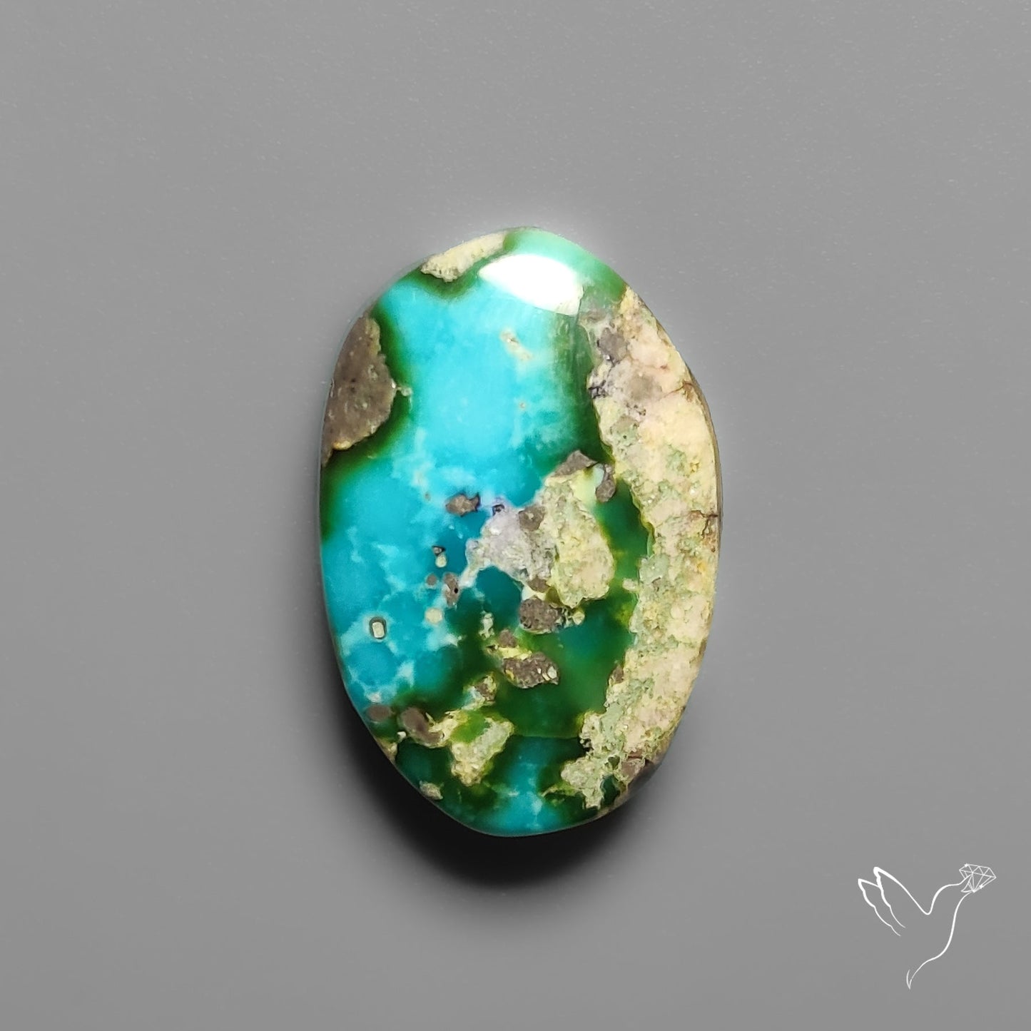 Sonoran Gold Turquoise Cabochon Rare