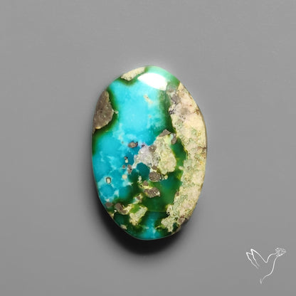 Sonoran Gold Turquoise Cabochon Rare