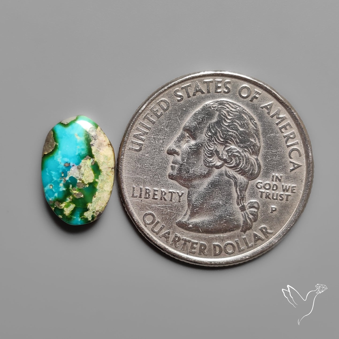 Sonoran Gold Turquoise Cabochon Rare
