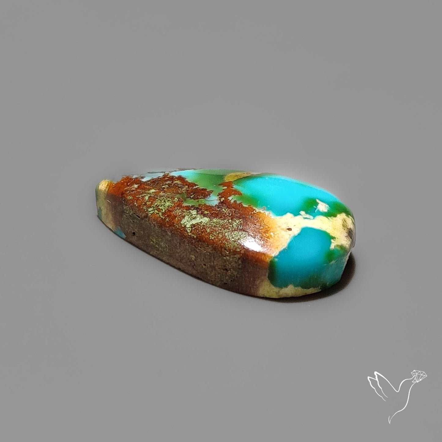 Sonoran Gold Turquoise Cabochon Rare