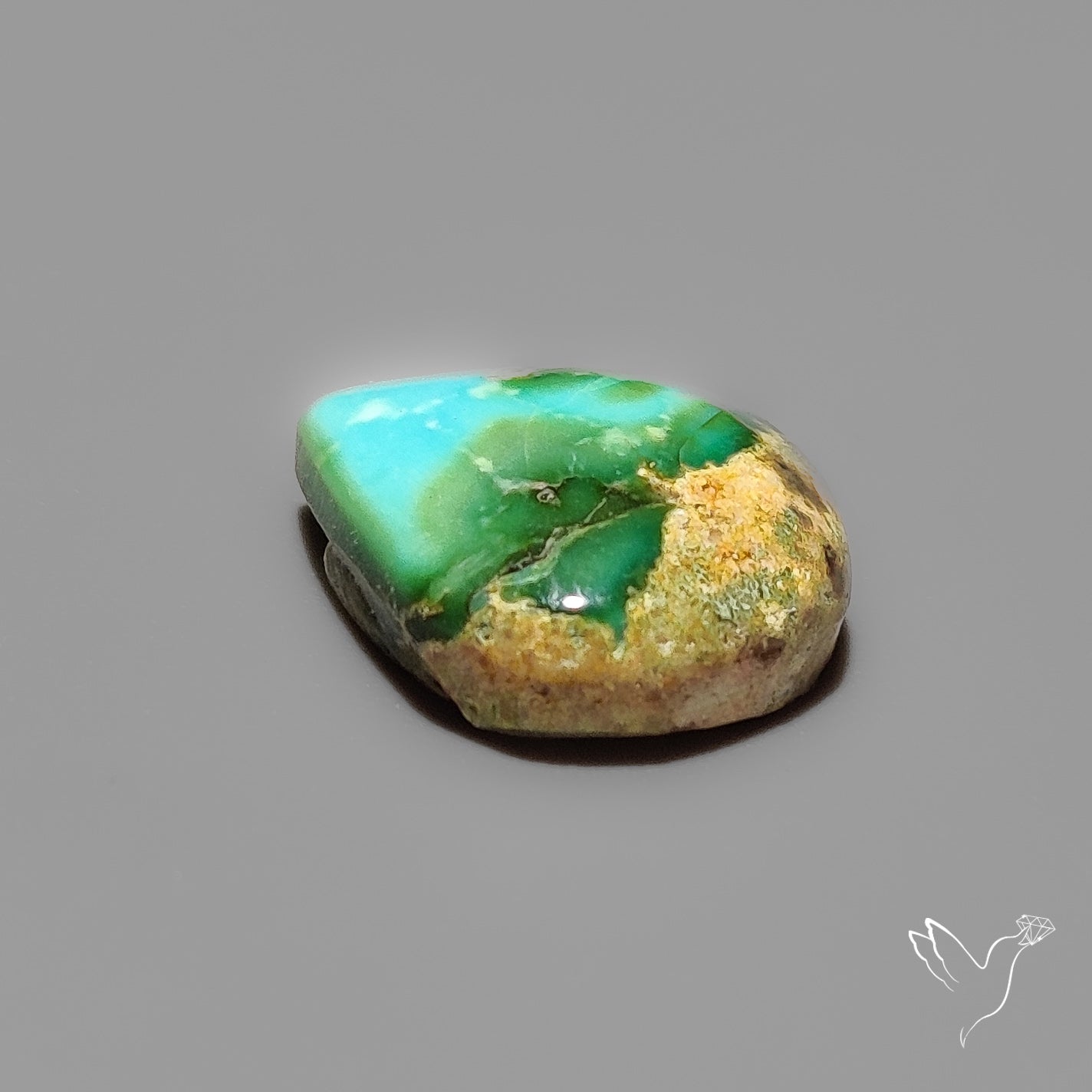 Sonoran Gold Turquoise Cabochon Rare