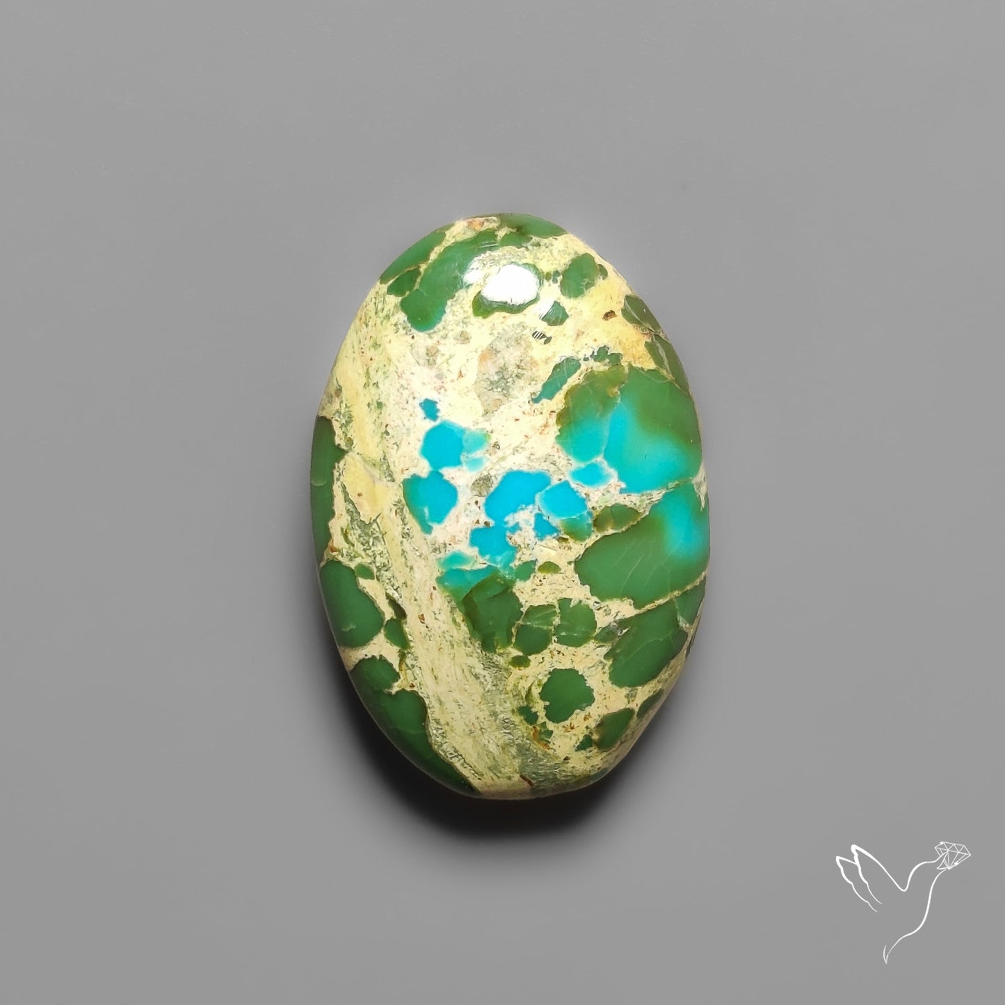 Sonoran Gold Turquoise Cabochon Rare
