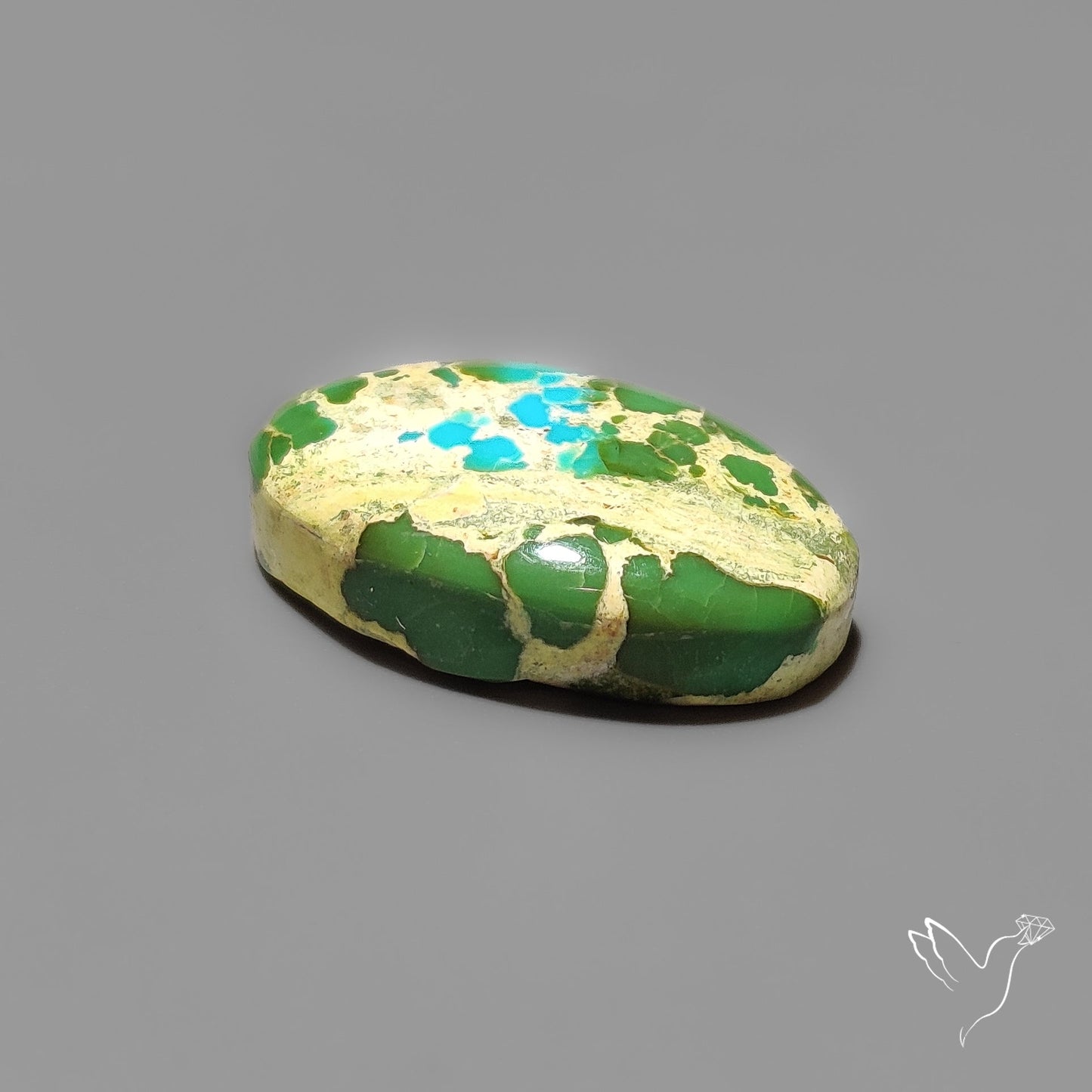 Sonoran Gold Turquoise Cabochon Rare