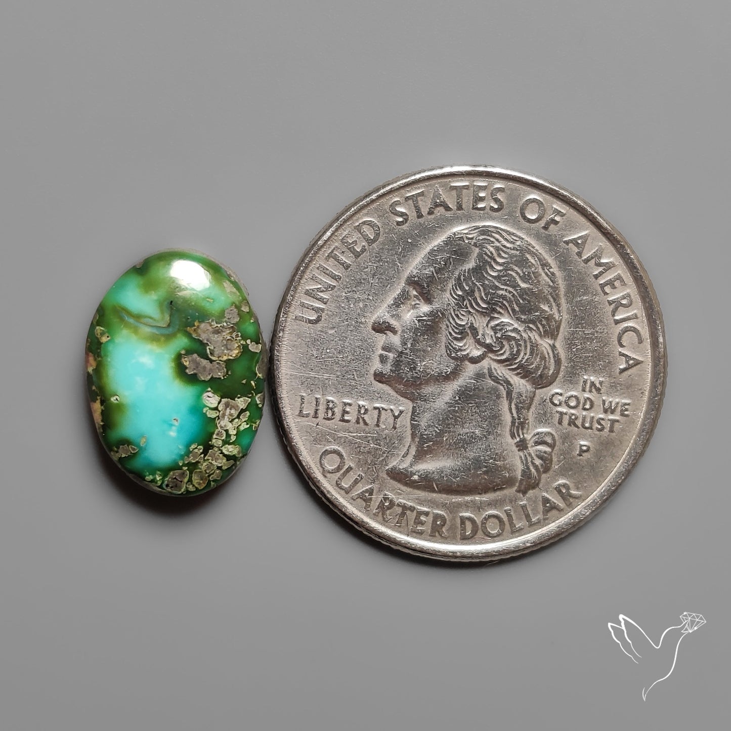 Sonoran Gold Turquoise Cabochon Rare