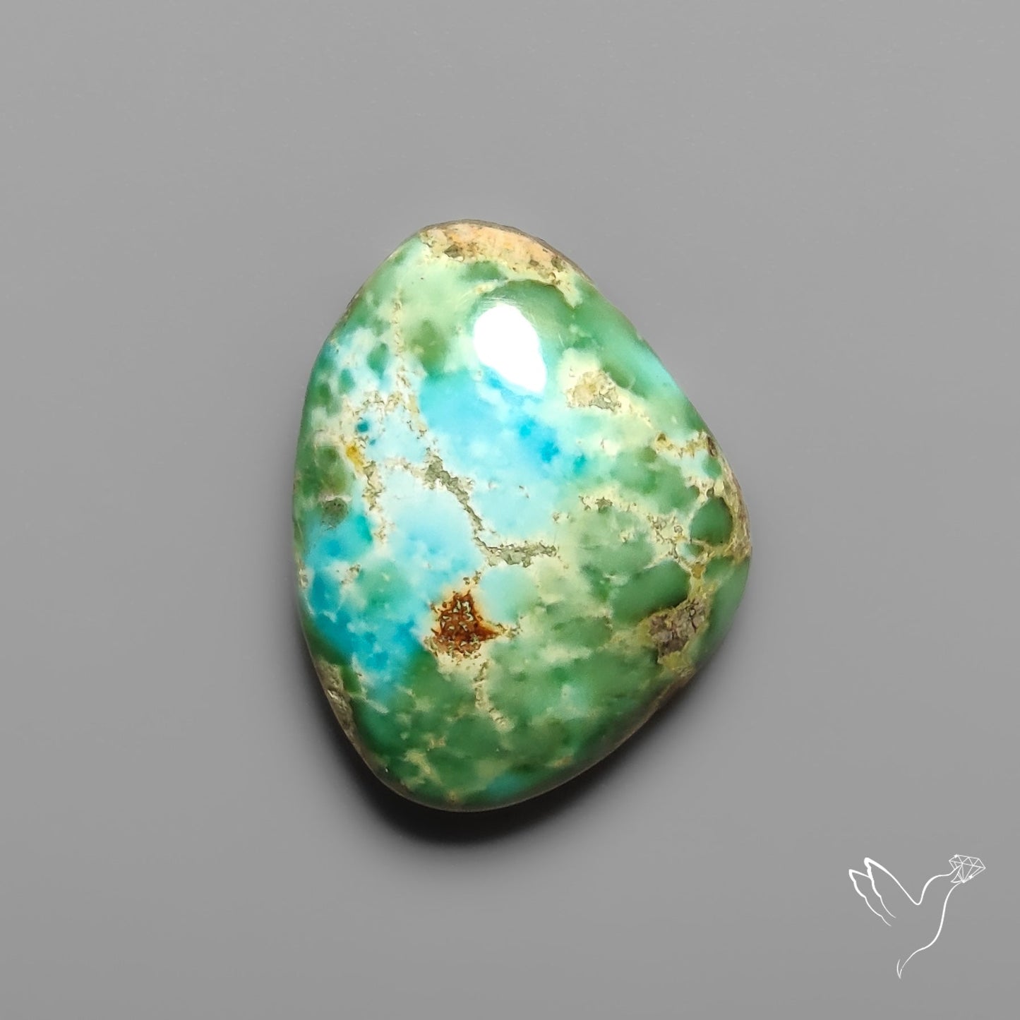 Sonoran Gold Turquoise Cabochon Rare